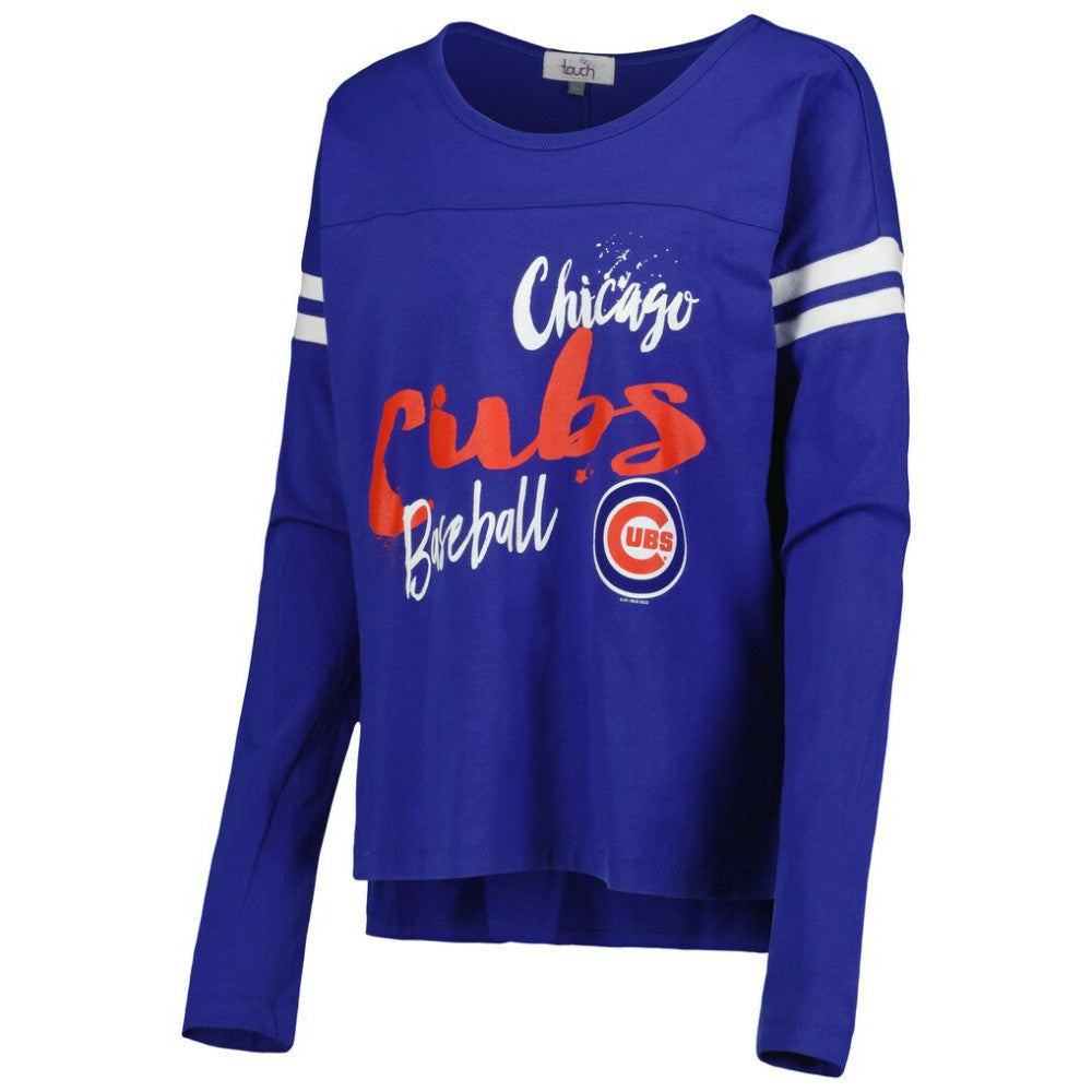 Chicago Cubs Touch Women's Free Agent Long Sleeve T-Shirt - Royal