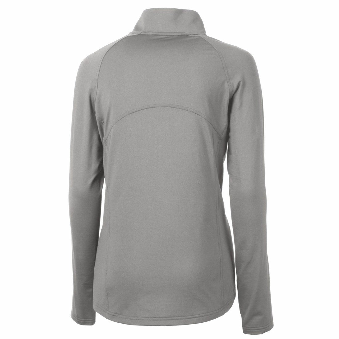NFL Detroit Lions Cutter & Buck Women's Throwback Logo Adapt Eco Knit Stretch Recycled Half-Zip Pullover Top