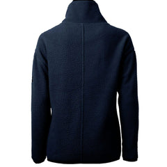 NFL New York Giants Cutter & Buck Women's Throwback Logo Cascade Eco Sherpa Fleece Half-Zip Pullover Jacket