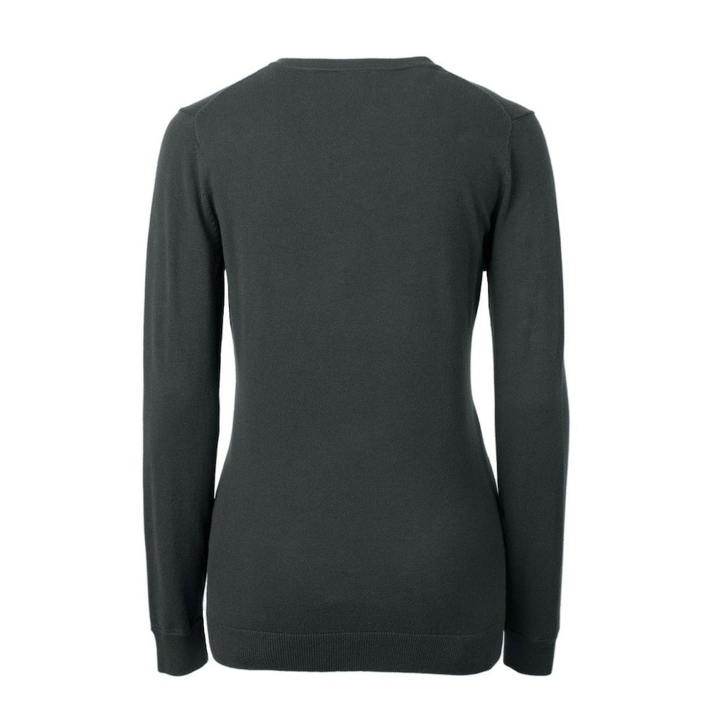 NFL Cleveland Browns Cutter & Buck Women's Throwback Logo Lakemont Tri-Blend V-Neck Sweater