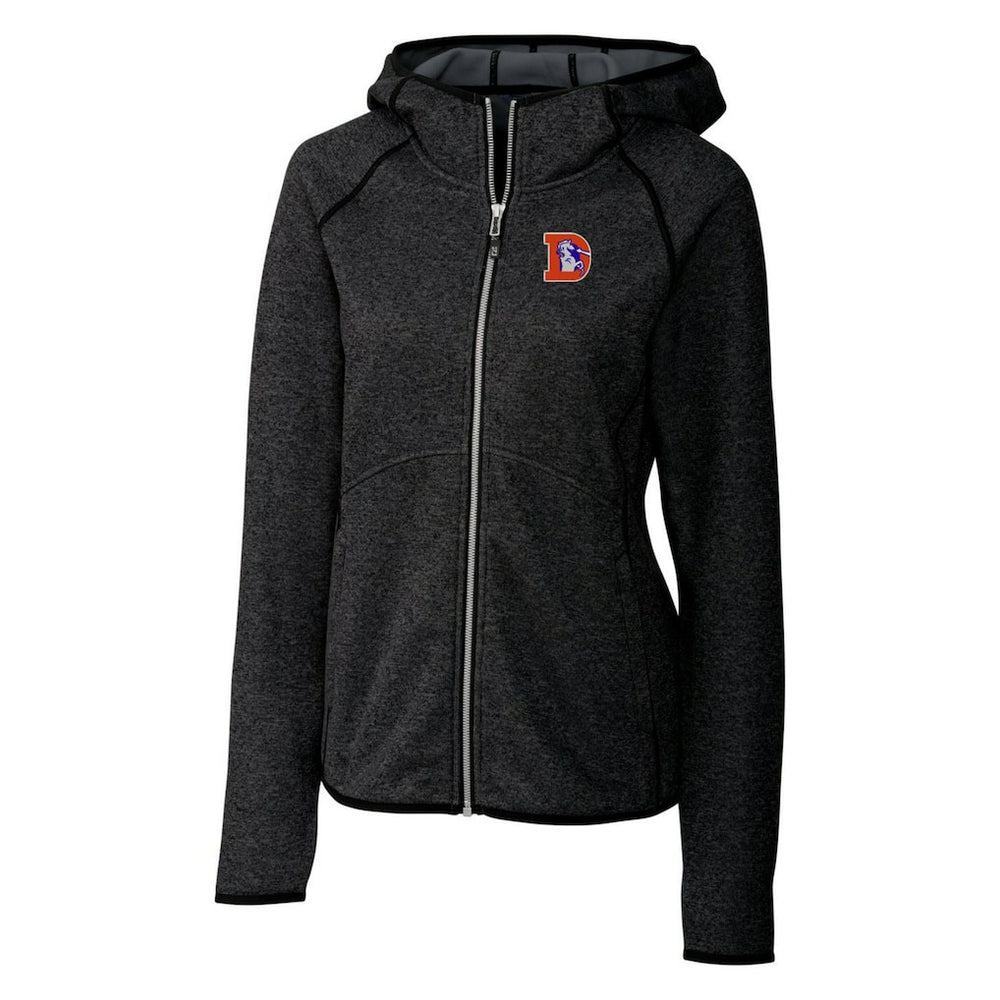 NFL Denver Broncos Cutter & Buck Women's Throwback Logo Mainsail Full-Zip Jacket