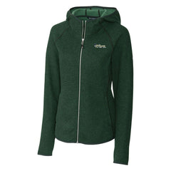 NFL New York Jets Cutter & Buck Women's Throwback Logo Mainsail Full-Zip Jacket
