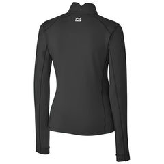 NFL San Francisco 49ers Cutter & Buck Women's Throwback Logo Traverse Stretch Quarter-Zip Pullover Top