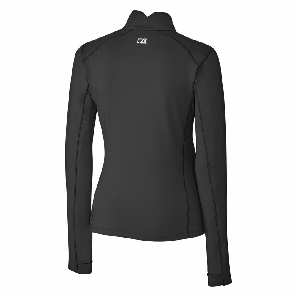 NFL Detroit Lions Cutter & Buck Women's Throwback Logo Traverse Stretch Quarter-Zip Pullover Top