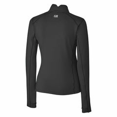 NFL Detroit Lions Cutter & Buck Women's Throwback Logo Traverse Stretch Quarter-Zip Pullover Top