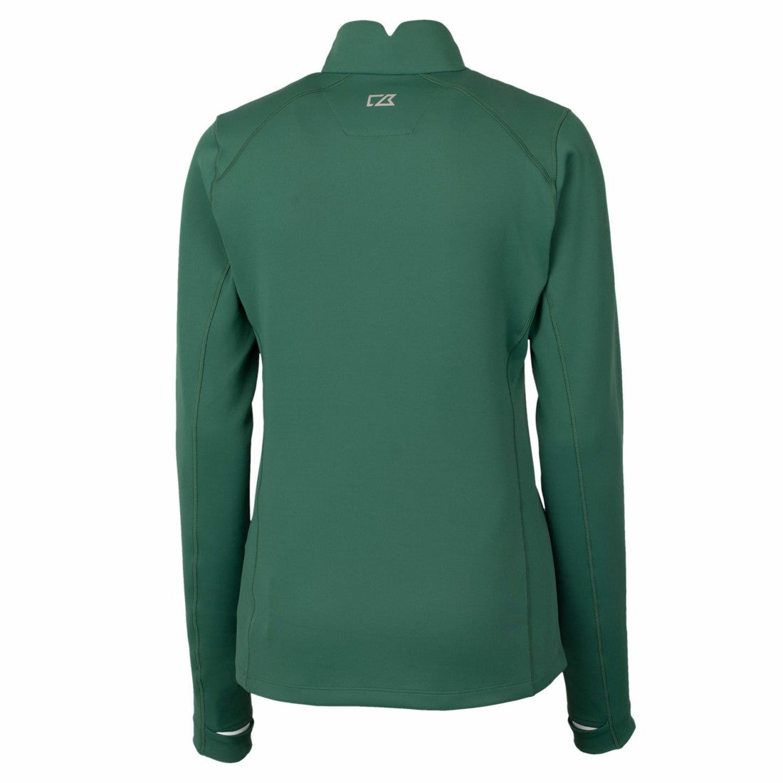 NFL Green Bay Packers Cutter & Buck Women's Throwback Logo Traverse Stretch Quarter-Zip Pullover Top