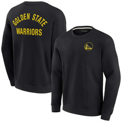 Golden State Warriors Unisex Elements Super Soft Fleece Pullover Sweatshirt sale - Black | Fanatics cheap