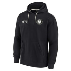 Brooklyn Nets Unisex Elements Super Soft Fleece Pullover Hoodie - Black | Fanatics online