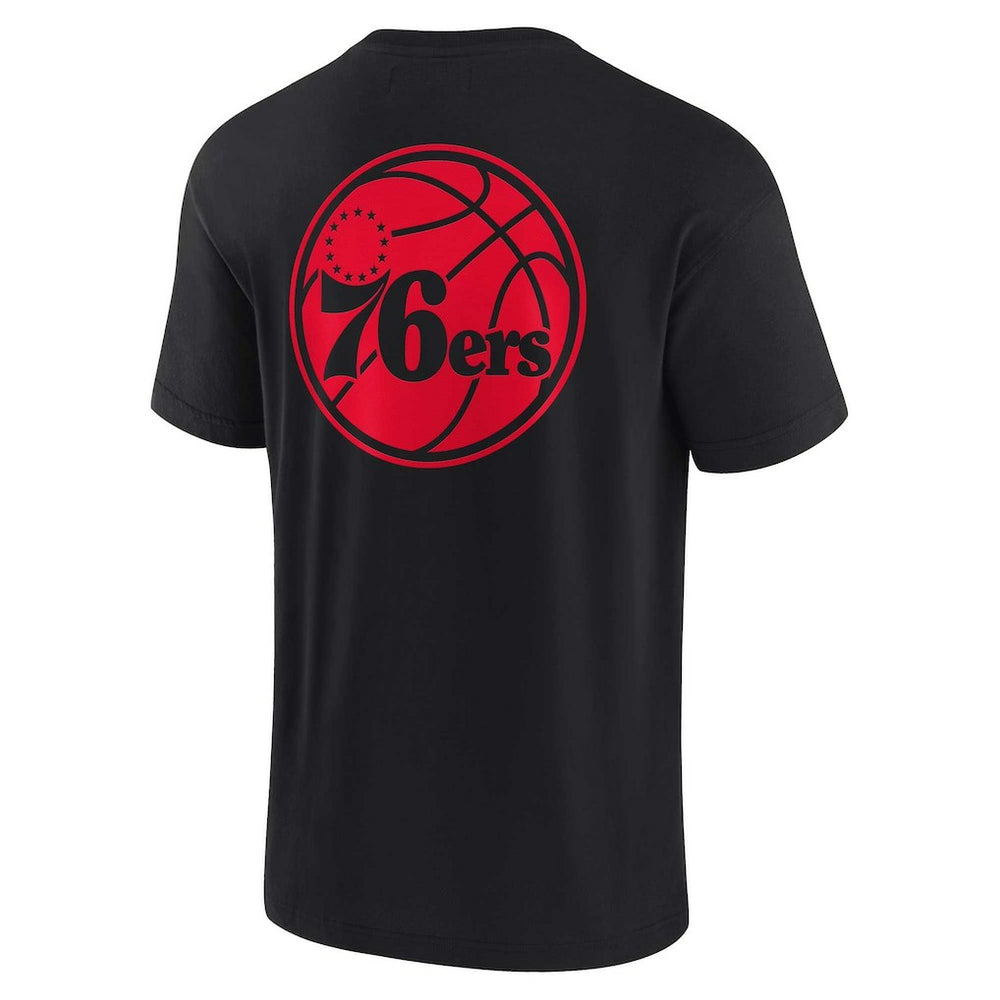 Philadelphia 76ers Unisex Elements Super Soft Short Sleeve T-Shirt - Black | Fanatics discount