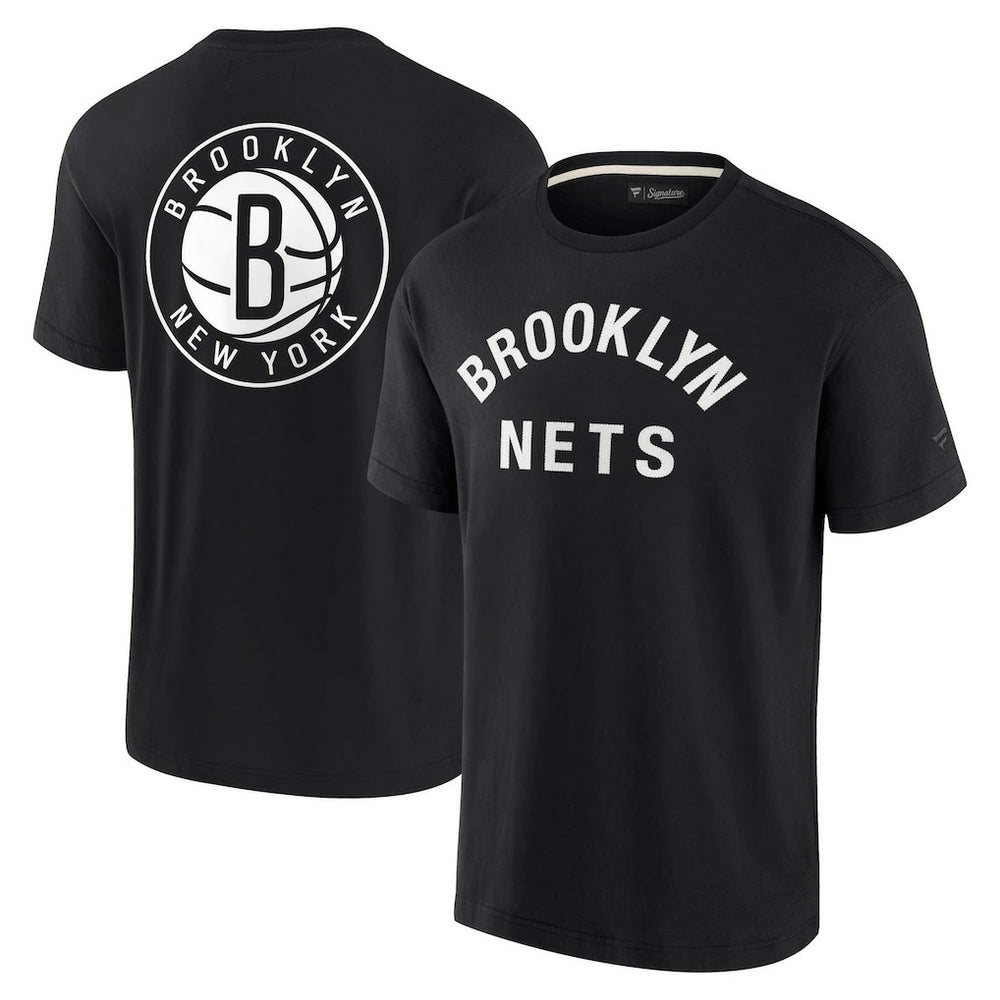 Brooklyn Nets Unisex Elements Super Soft Short Sleeve T-Shirt - Black | Fanatics cheap