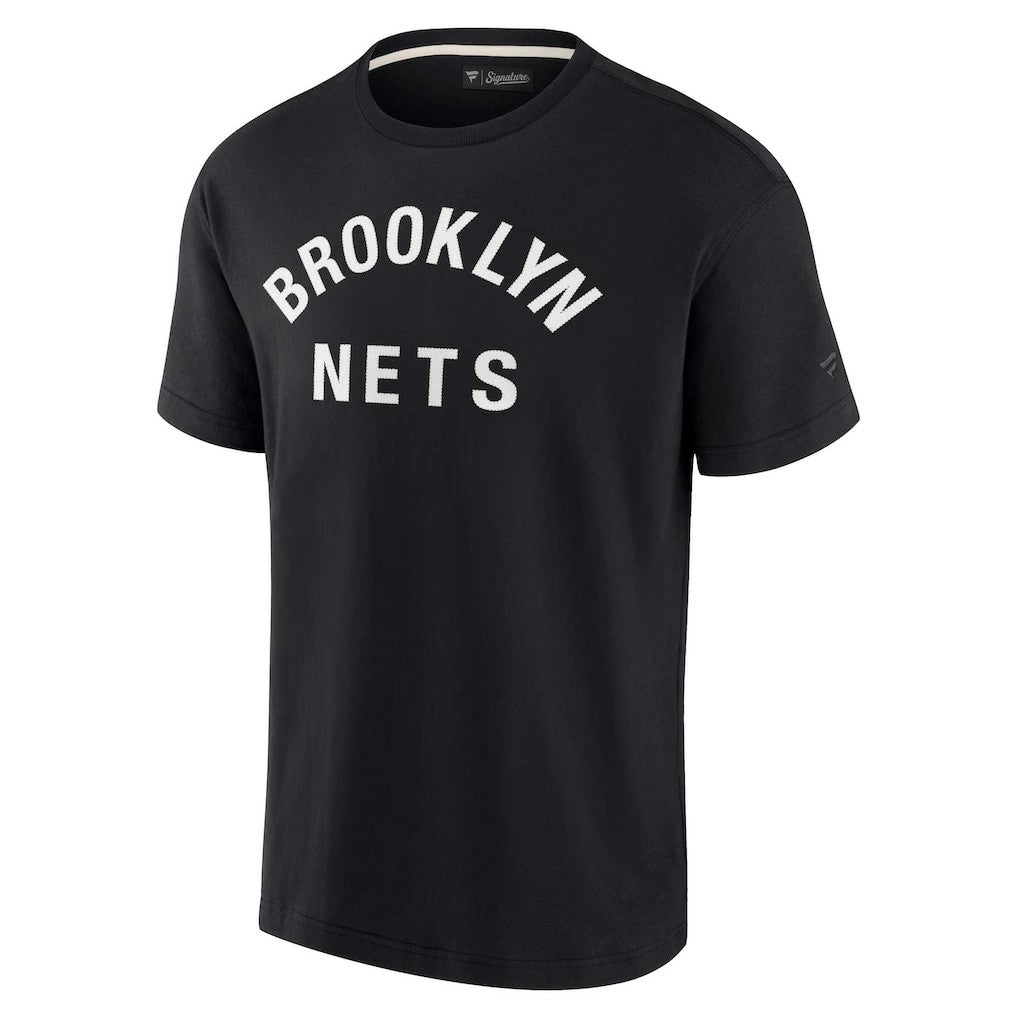 Brooklyn Nets Unisex Elements Super Soft Short Sleeve T-Shirt - Black | Fanatics cheap