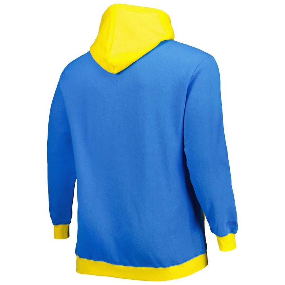 NFL Los Angeles Chargers Big & Tall Big Face Pullover Hoodie