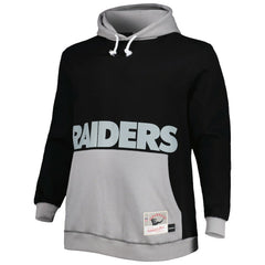 NFL Las Vegas Raiders Big & Tall Big Face Pullover Hoodie