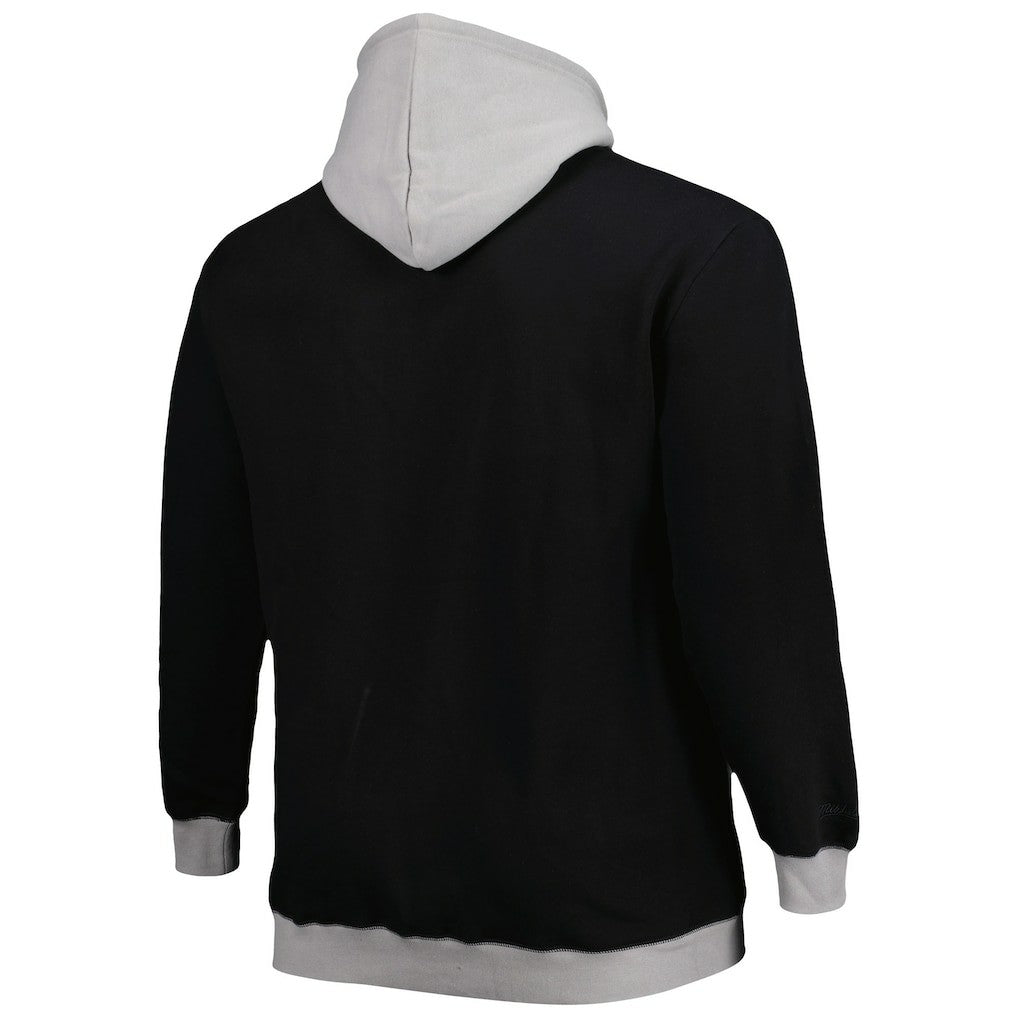 NFL Las Vegas Raiders Big & Tall Big Face Pullover Hoodie