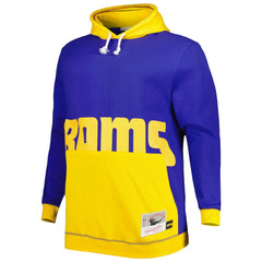 NFL Los Angeles Rams Big & Tall Big Face Pullover Hoodie