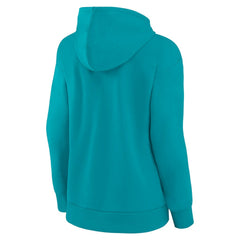 Charlotte Hornets Women's Team Primary Logo Pullover Hoodie - Teal shop