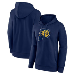 Indiana Pacers Women's Team Primary Logo Pullover Hoodie - Navy outlet