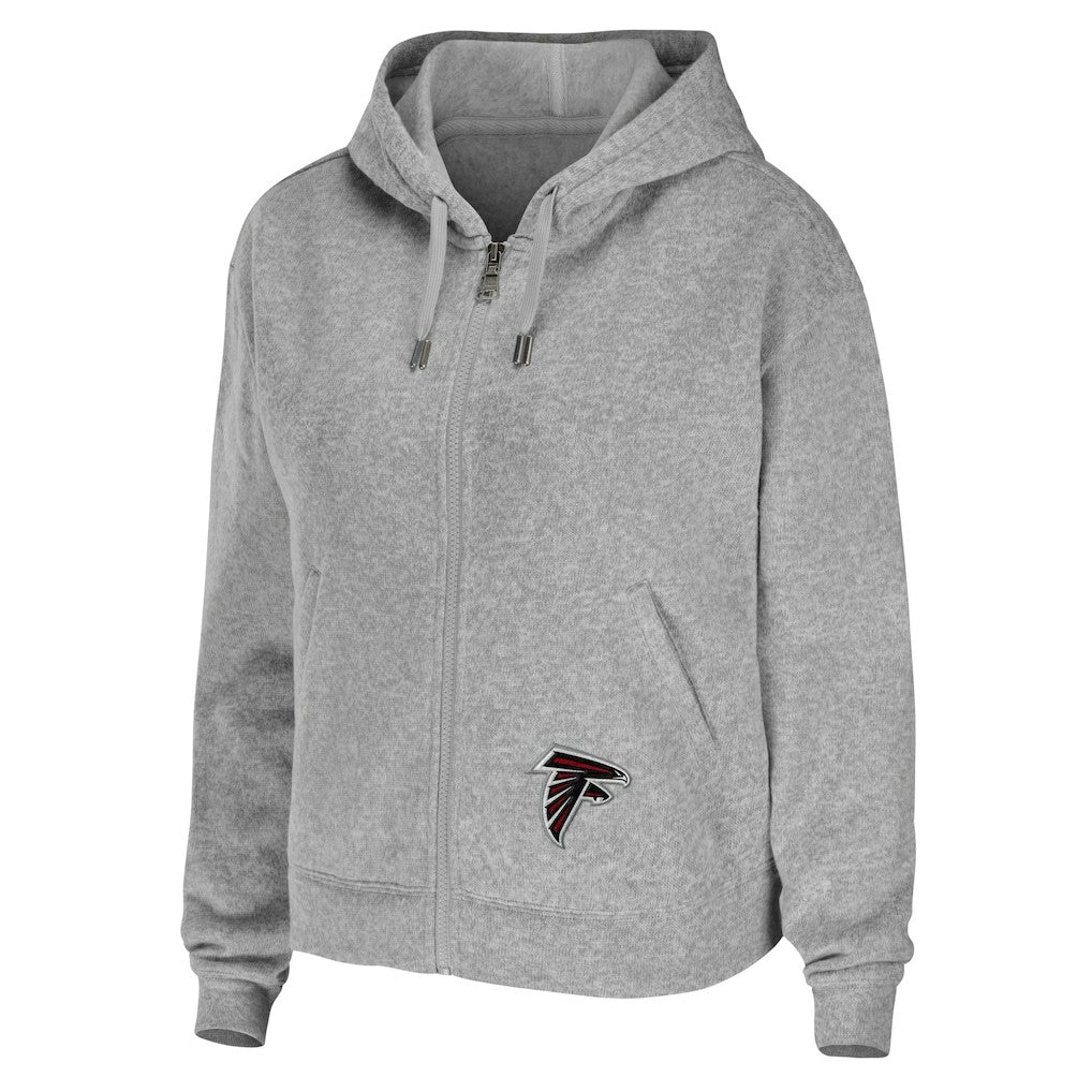 NFL Atlanta Falcons WEAR by Erin Andrews Women's Team Full-Zip Hoodie