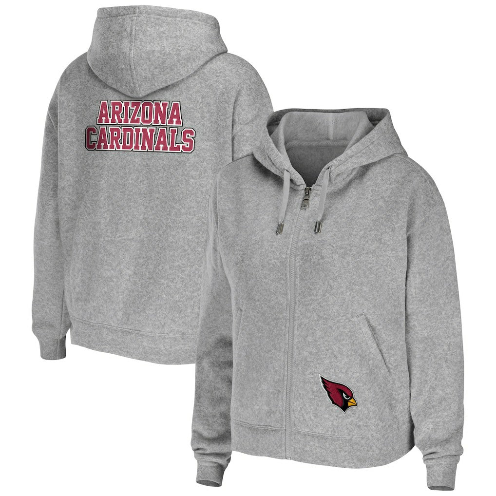 NFL Arizona Cardinals WEAR by Erin Andrews Women's Team Full-Zip Hoodie