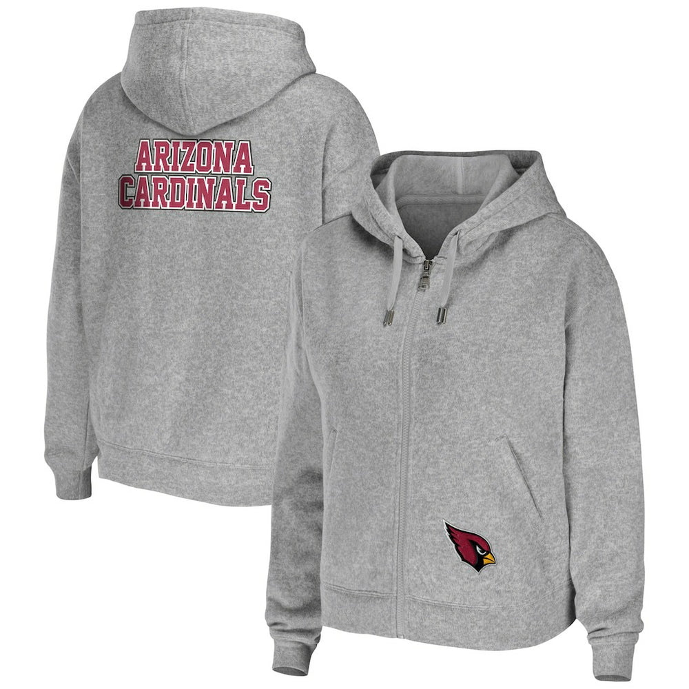 NFL Arizona Cardinals WEAR by Erin Andrews Women's Team Full-Zip Hoodie