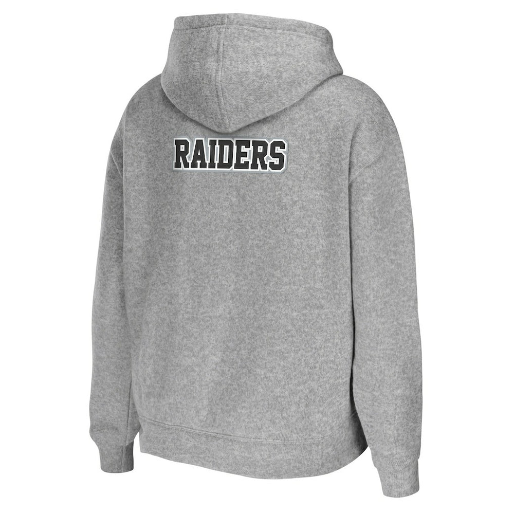 NFL Las Vegas Raiders WEAR by Erin Andrews Women's Team Full-Zip Hoodie