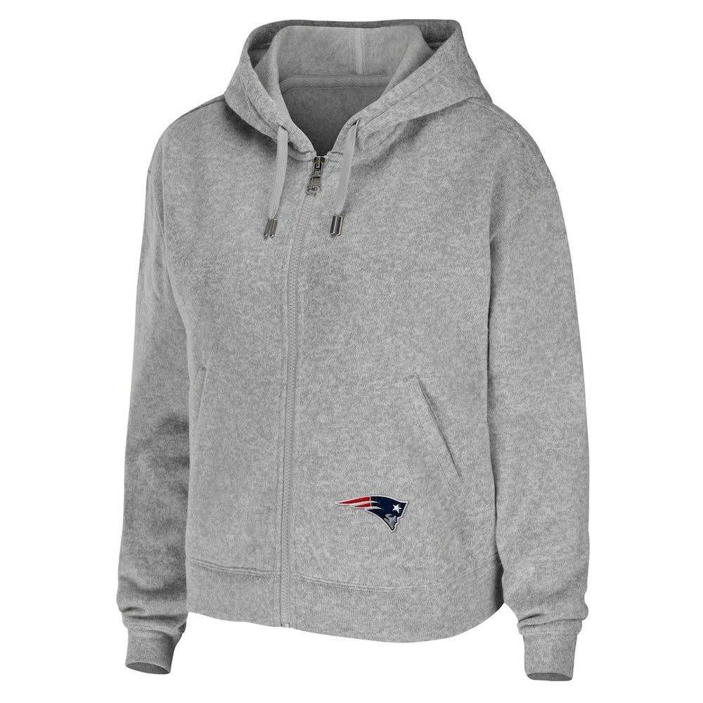 NFL New England Patriots WEAR by Erin Andrews Women's Team Full-Zip Hoodie
