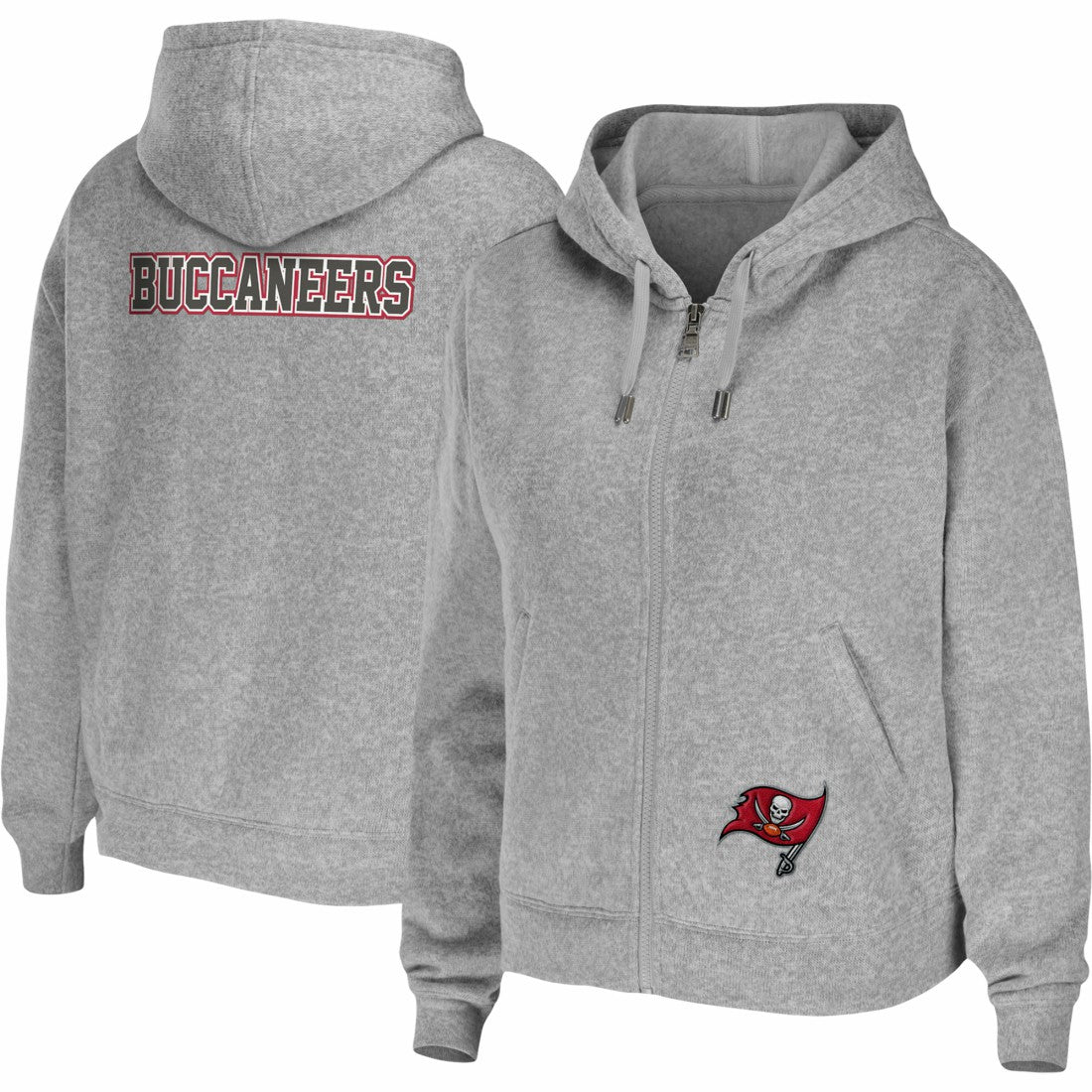 NFL Tampa Bay Buccaneers WEAR by Erin Andrews Women's Team Full-Zip Hoodie