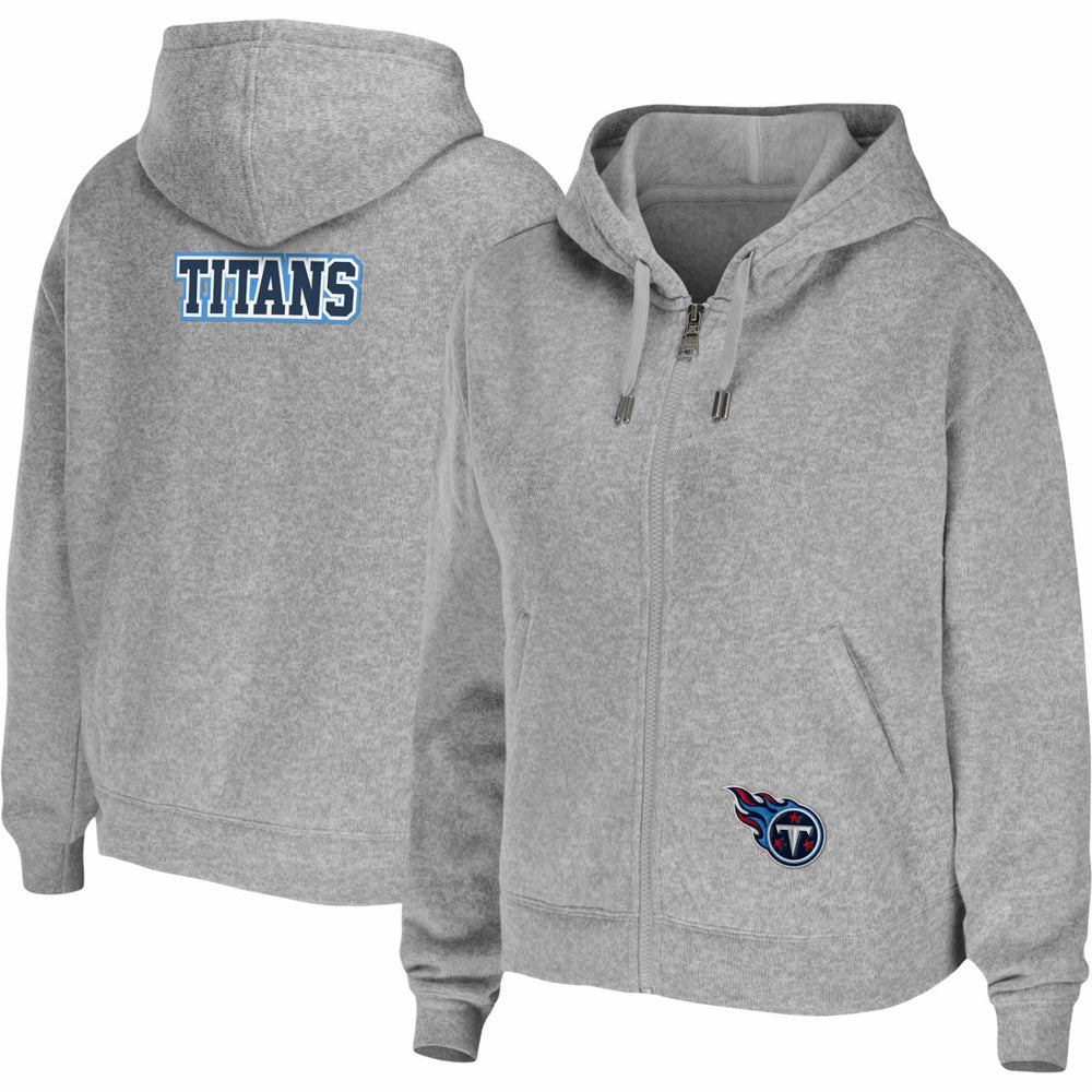 NFL Tennessee Titans WEAR by Erin Andrews Women's Team Full-Zip Hoodie