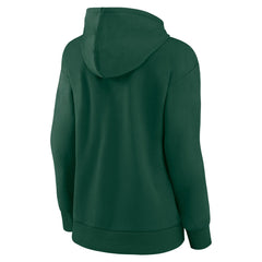 Milwaukee Bucks Women's Gradient Logo Pullover Hoodie - Hunter Green on sale