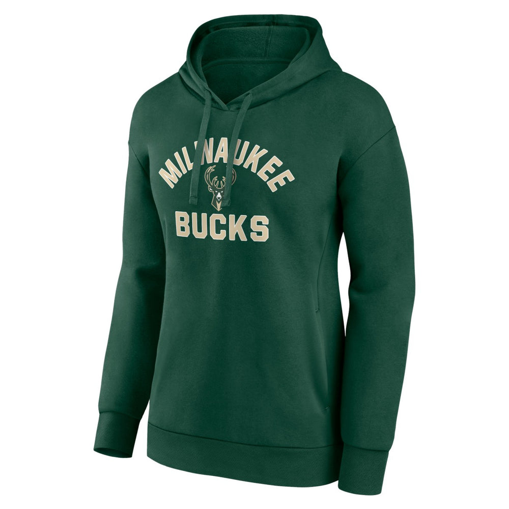 Milwaukee Bucks Women's Overtime Pullover Hoodie - Hunter Green for sale