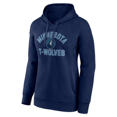 Minnesota Timberwolves Women's Team Overtime Pullover Hoodie - Navy outlet