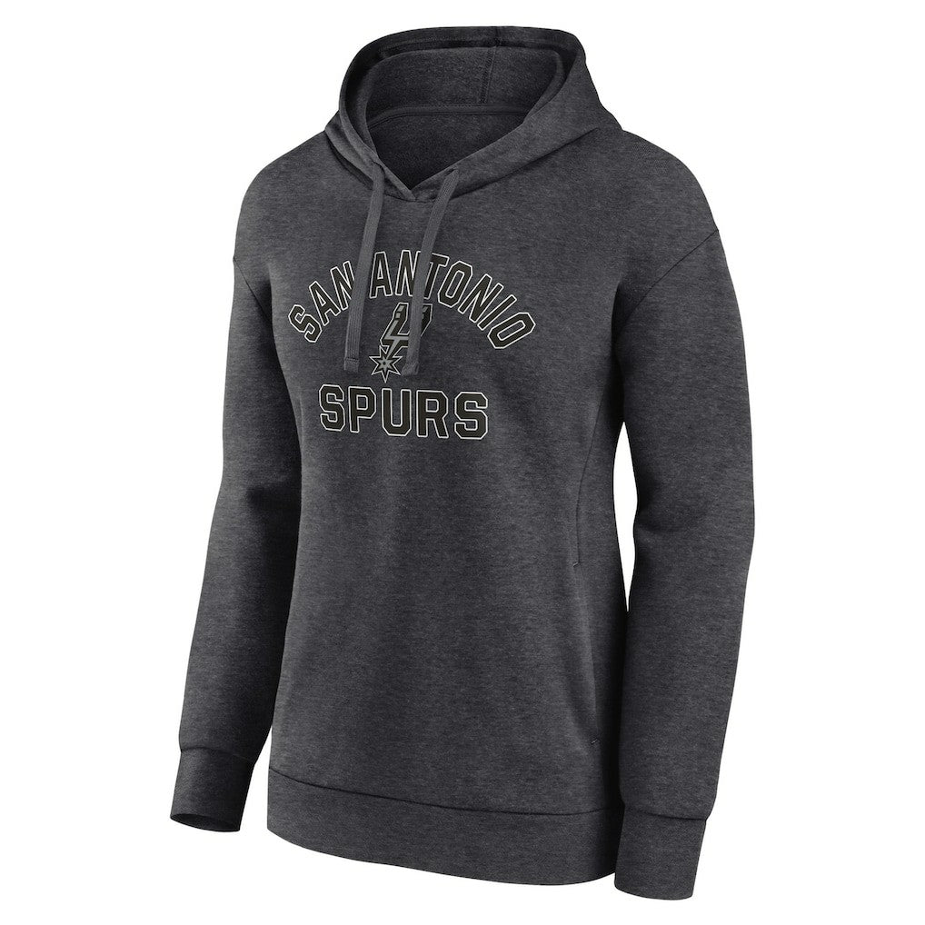 San Antonio Spurs Women's Overtime Pullover Hoodie - Charcoal for sale