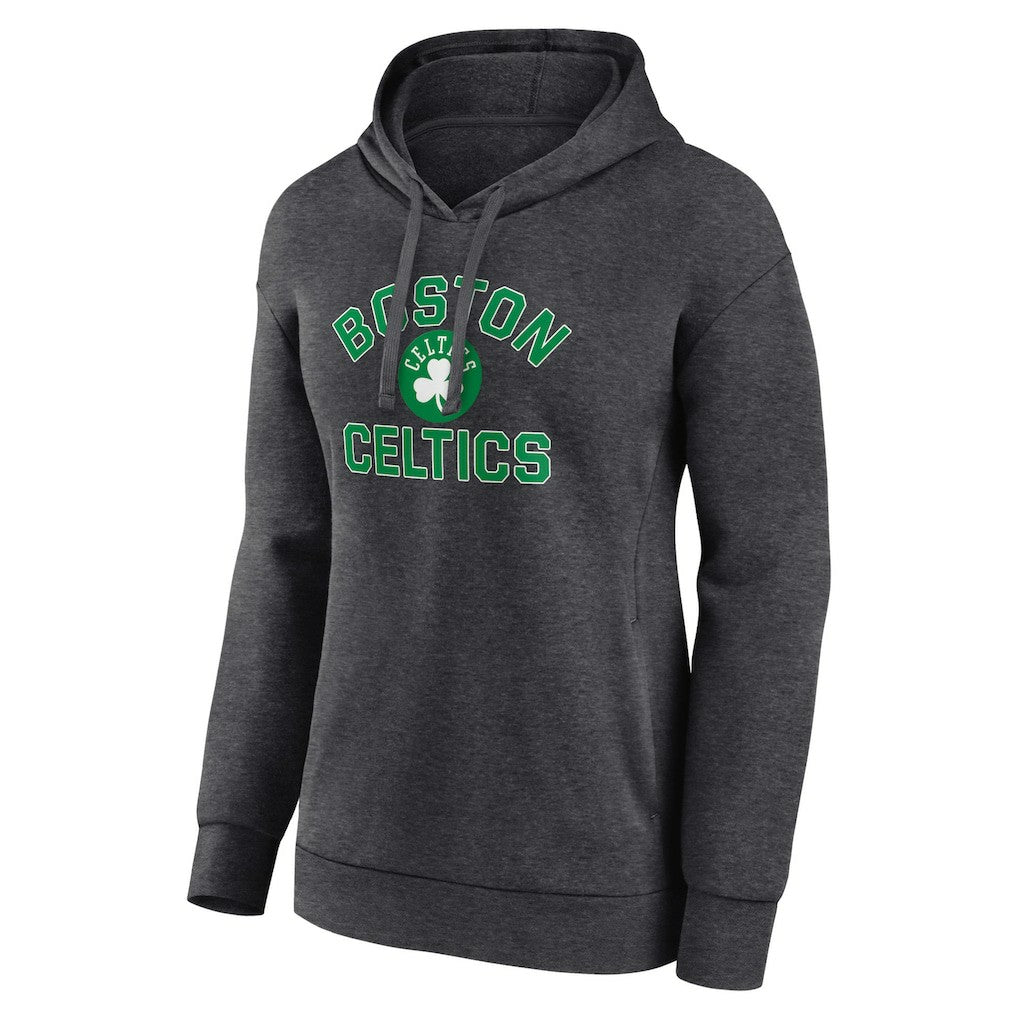 Boston Celtics Women's Overtime Pullover Hoodie - Charcoal on sale