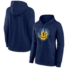 Memphis Grizzlies Women's Alternate Logo Pullover Hoodie - Navy discount