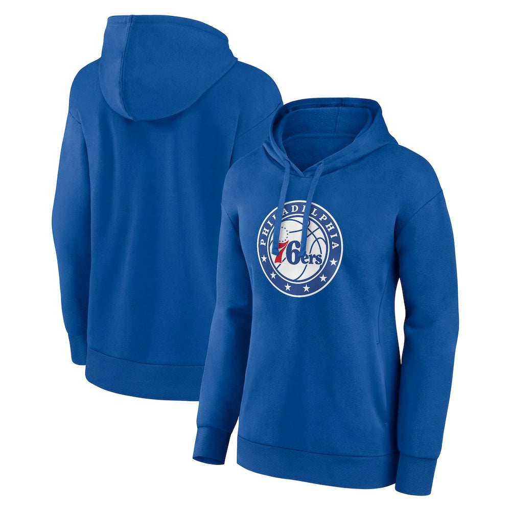Philadelphia 76ers Women's Alternate Logo Pullover Hoodie - Royal sale