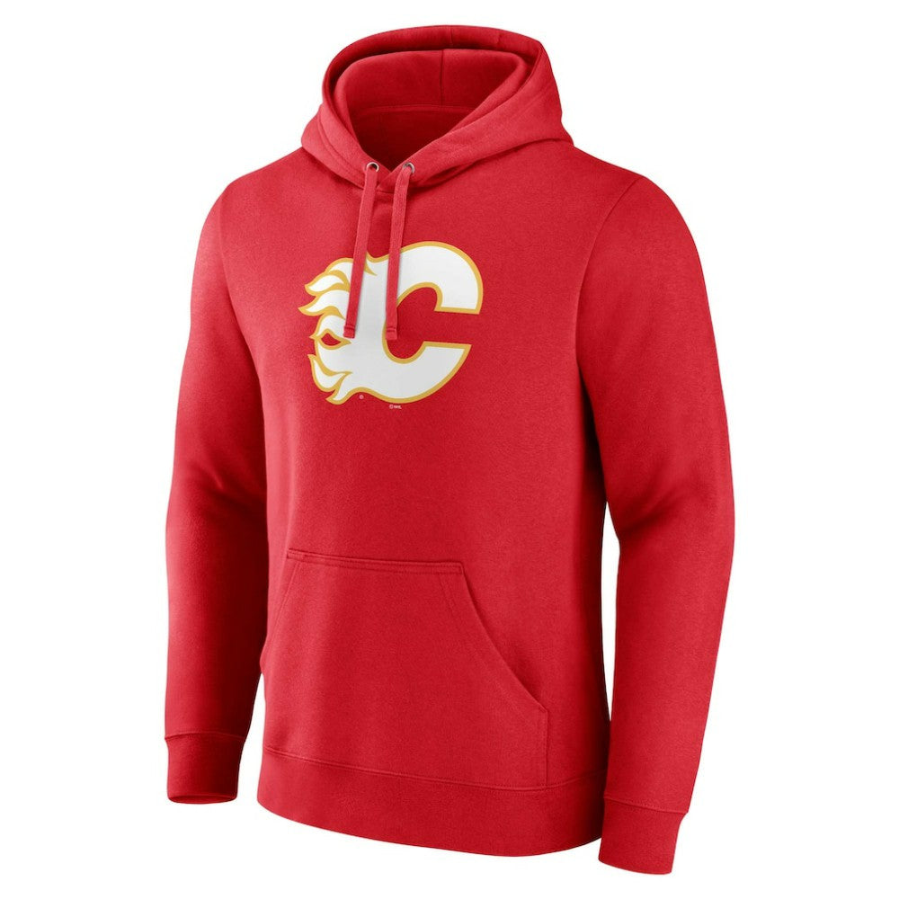 Calgary Flames Fanatics Primary Team Logo Pullover Hoodie