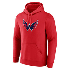 Washington Capitals Fanatics Primary Logo Pullover Hoodie