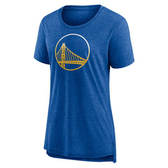 Golden State Warriors Women's Gradient Logo Tri-Blend T-Shirt sale - Heather Royal online