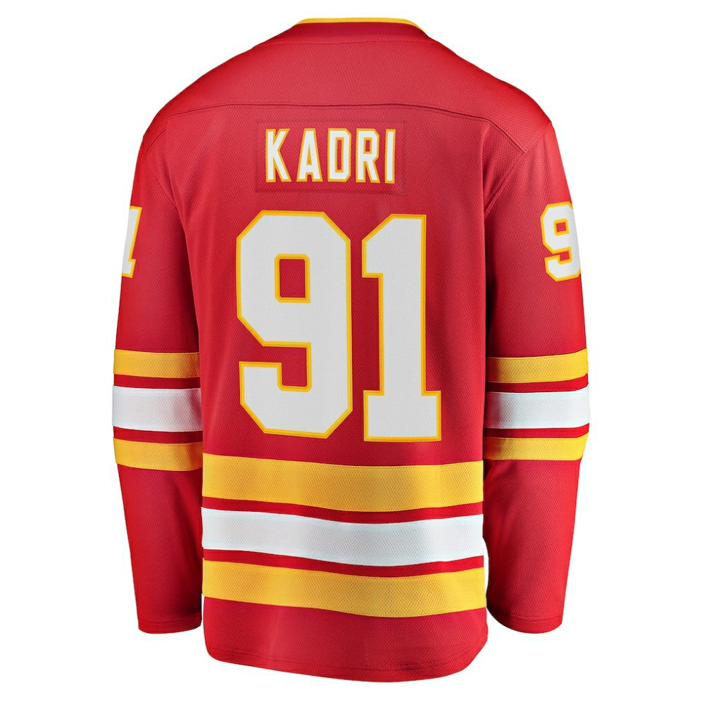 Nazem Kadri Calgary Flames Fanatics Home Breakaway Player Jersey