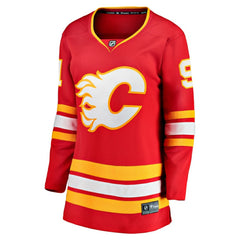 Nazem Kadri Calgary Flames Fanatics Women's Home Breakaway Player Jersey