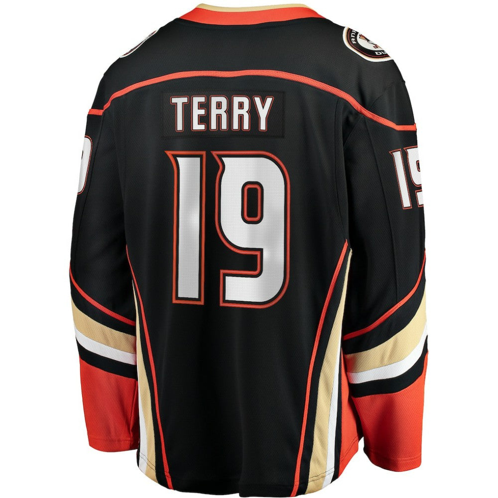 Troy Terry Anaheim Ducks Fanatics Home Team Breakaway Player Jersey