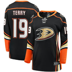 Troy Terry Anaheim Ducks Fanatics Women's Home Team Breakaway Player Jersey