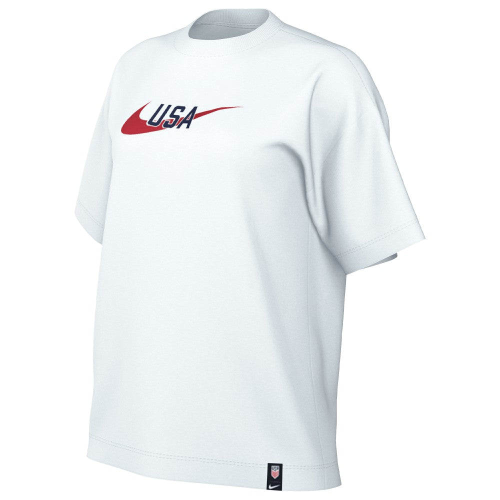 USMNT Women's Swoosh T-Shirt / Soccer Discount