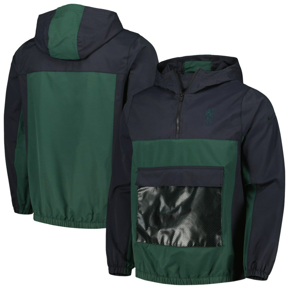 Liverpool Anorak Hoodie Quarter-Zip Jacket / Soccer Outlet