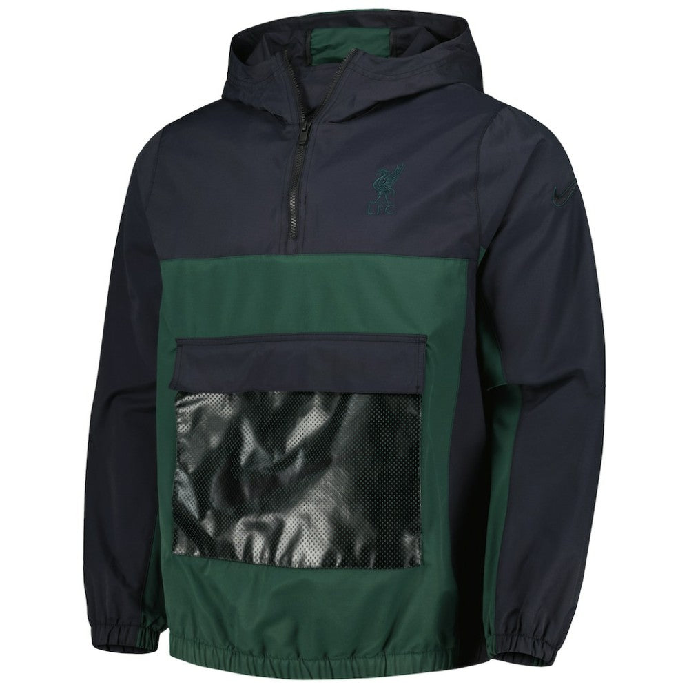 Liverpool Anorak Hoodie Quarter-Zip Jacket / Soccer Outlet