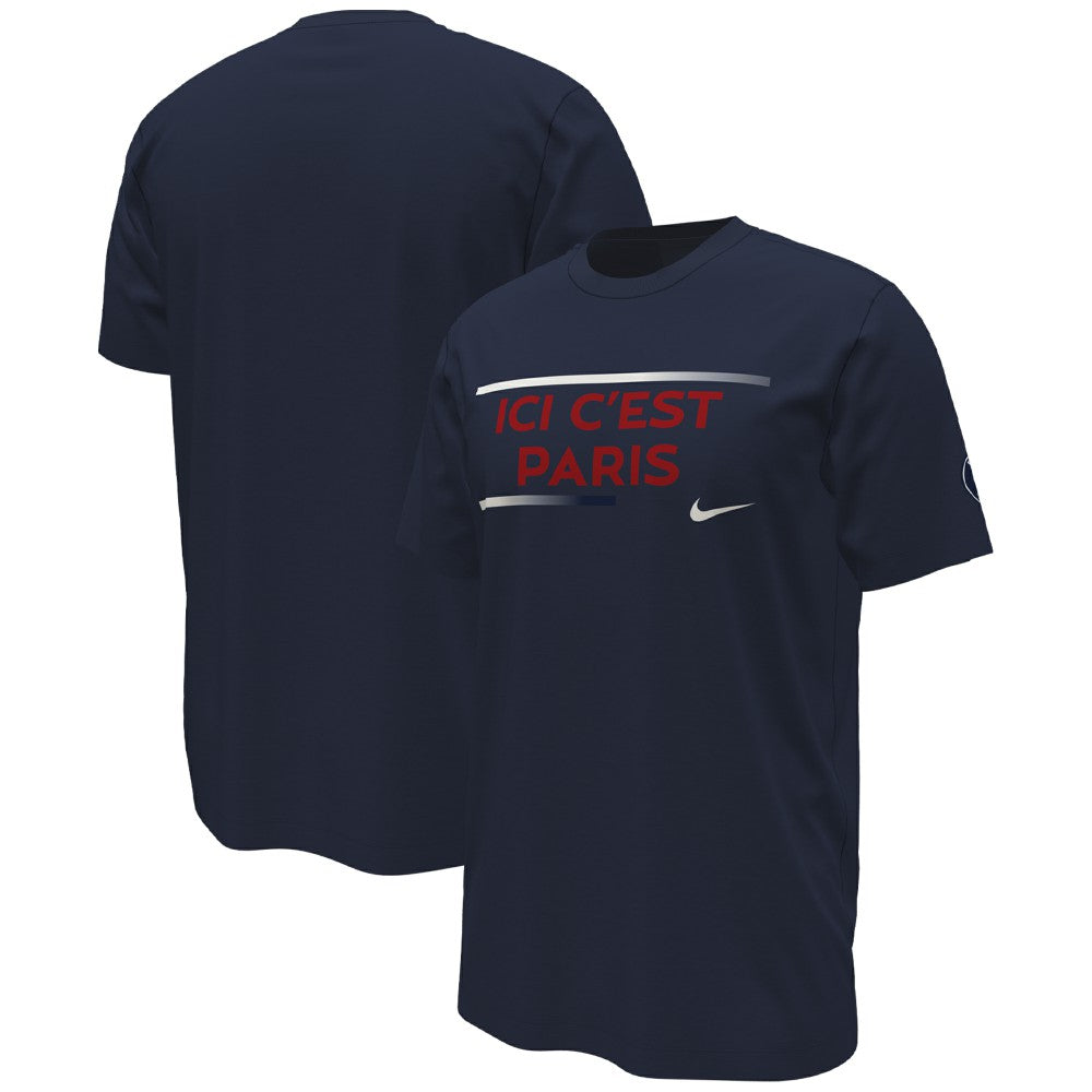 Paris Saint-Germain Verbiage T-Shirt / Soccer Outlet