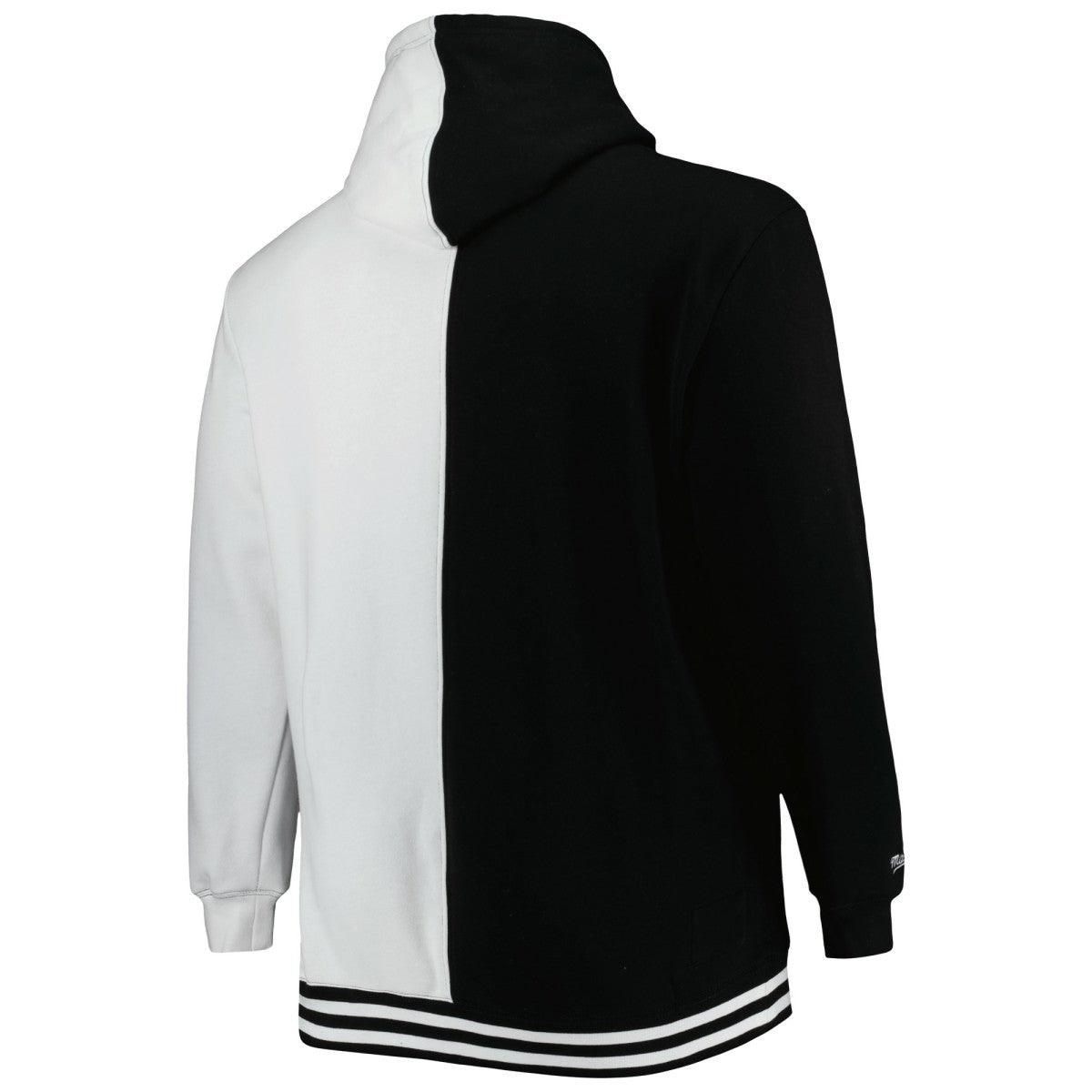 Orlando Magic Hardwood Classics Big & Tall Hardwood Classics Split Pullover Hoodie - Black/White | Mitchell & Ness sale