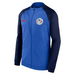 Club America Male Youth 2023/24 Academy Pro Anthem Fitted Raglan Performance Full-Zip Jacket / Soccer On sale