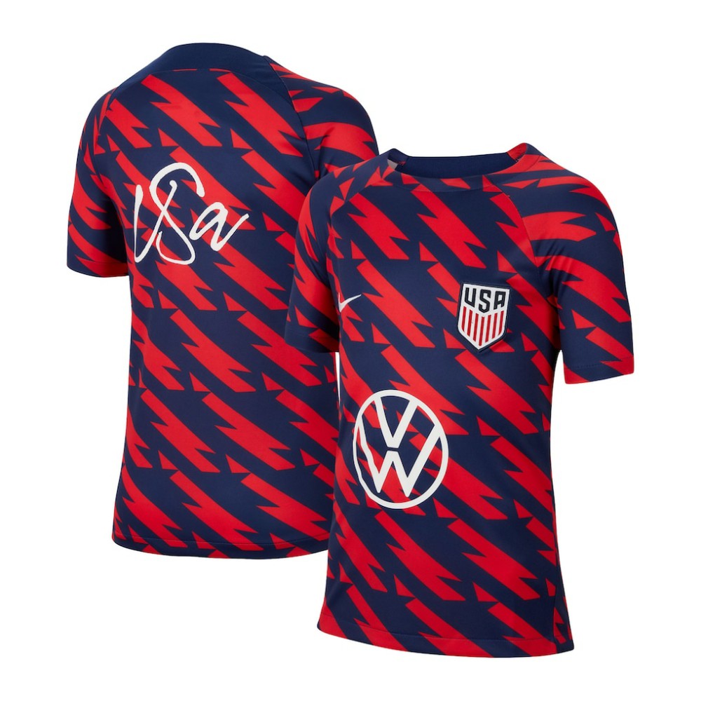 USMNT Youth 2023/24 Academy Pro Performance Pre-Match Top / Soccer For sale
