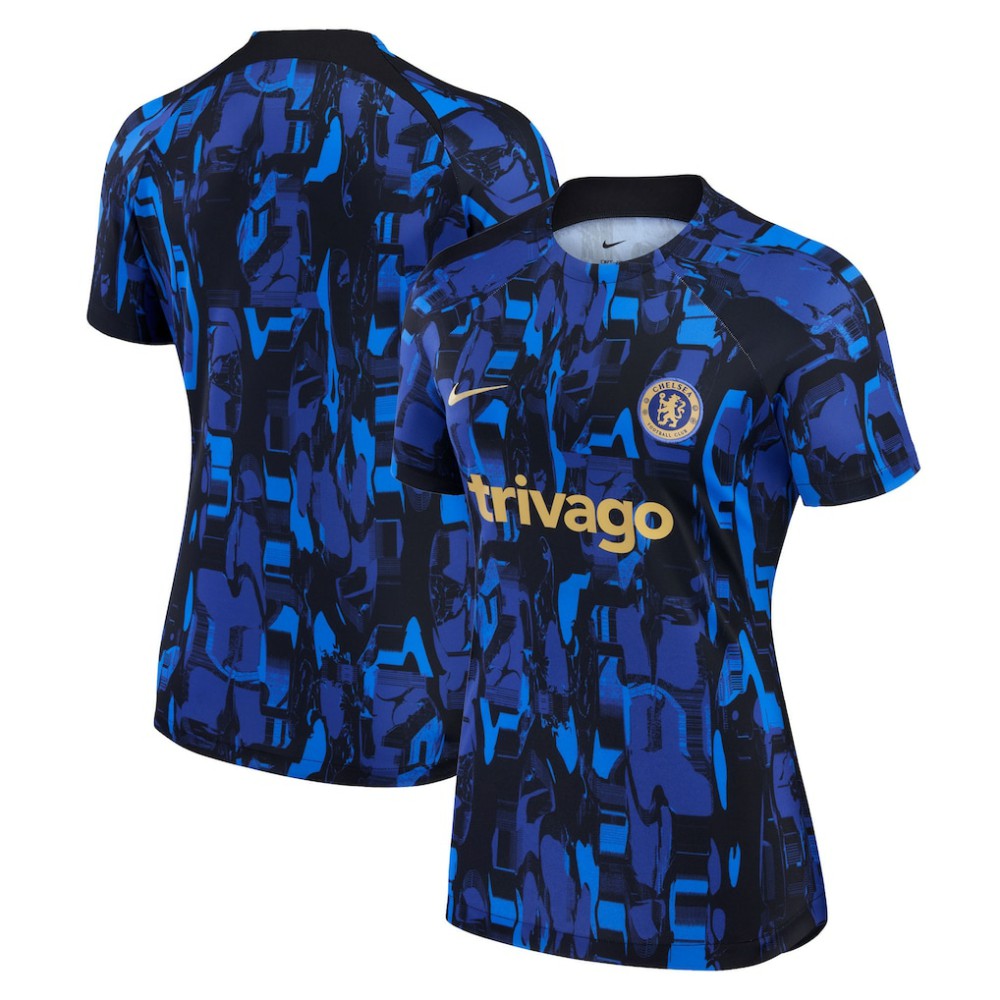 Chelsea Women's 2023/24 Home Academy Pro Pre-Match Top / Soccer Discount